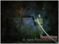 На Кіровоградщині на пожежі загинула людина