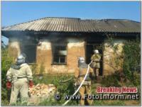 На Кіровоградщині вогнеборці ліквідували 3 пожежі