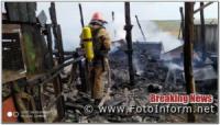 На Кіровоградщині загасили 4 пожежі різного характеру