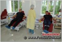 У Кропивницькому рятувальники терміново здали кров для лікування 12-річного хлопця
