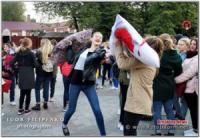 Рекордний бій подушками відбувся у Кропивницькому