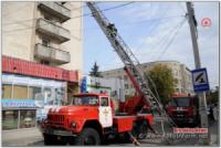 Кропивницький: у будівлі колишнього готелю «Україна» виникла пожежа