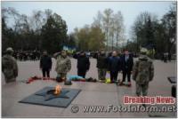 Кропивницький: рятувальники взяли участь у заходах з нагоди 75-ї річниці визволення України від фашистських загарбників