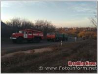 У Кіровоградській області 2 вантажівки потребували допомоги рятувальників