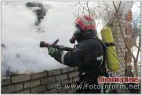 У Кропивницькому на пожежі рятувальники виявили тіло загиблого громадянина