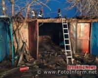 На Кіровоградщині у житловому секторі вогнеборці загасили 3 пожежі