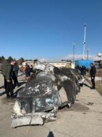 Авіакатастрофа літака українських авіаліній МАУ в Ірані. Фото рештки літака