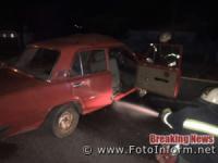 На Кіровоградщині рятувальники змили мастила із дороги після ДТП