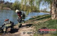 На Кіровоградщині вилучили тіло загиблого чоловіка з річки