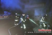 У Вільшанському районі рятувальники приборкали пожежу
