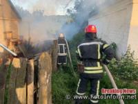 На Кіровоградщині вогнеборці ліквідували 4 пожежі