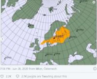 У Європі підвищився рівень радіації