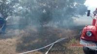 Рятувальники Кіровоградщини тричі залучалися на гасіння пожеж сухої трави