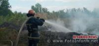 На Кіровоградщині у екосистемах ліквідували 7 пожеж