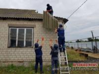 Рятувальники Кіровоградщини проводять відновлювальні роботи на Донеччині