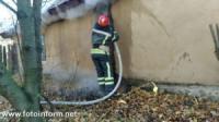 На Кіровоградщині рятувальники ліквідували пожежу у житловому секторі