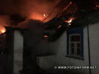 На Кіровоградщині під час гасіння пожежі знайшли тіло загиблого чоловіка