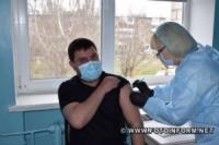 Очільник патрульної поліції Кіровоградщини щепився від коронавірусу