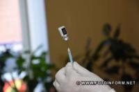 На Кіровоградщині триває кампанія з вакцинації рятувальників проти COVID-19