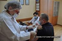 На Кіровоградщині триває вакцинація рятувальників