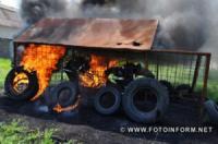 У Кропивницькому вогнеборці тренувались в екстремальних умовах