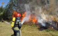 На Кіровоградщині відбулося тренування з гасіння великих лісових пожеж
