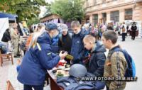 У Кропивницькому рятувальники взяли участь у молодіжному фестивалі книги