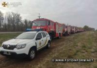 На Кіровоградщині проходять перевірочні марші транспортних засобів рятувальників