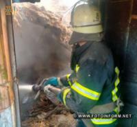 На Кіровоградщині минулої доби рятувальники приборкали 3 пожежі різного характеру