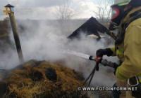 На Кіровоградщині за добу виникло три пожежі