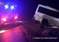 На Кіровоградщині дві автівки злетіли у кювет