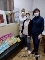 На Кіровоградщині хворим дітям передали підгузки та дитяче харчування