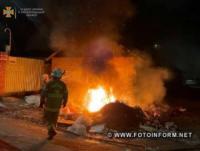 На Кіровоградщині протягом доби виникло п’ять пожеж