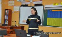 На Кіровоградщині для школярів проводять заняття щодо правил безпеки в умовах воєнних дій