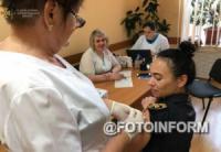 У Кропивницькому рятувальники вакцинується проти небезпечних інфекційних захворювань