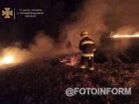 На Кіровоградщині за добу загасили 27 пожеж