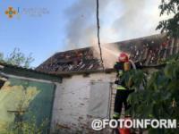На Кіровоградщині ліквідували дві пожежі