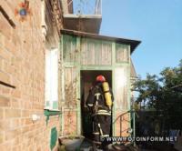 Кропивницький: внаслідок пожежі у приватному будинку загинула пенсіонерка