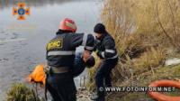 На Кіровоградщині врятували чоловіка,  який намагався допомогти лебедям