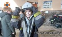 На Кіровоградщині вихованці ліцею відвідали пожежно-рятувальну частину