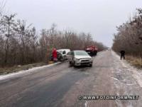 На Кіровоградщині у ДТП зіткнулися дві іномарки