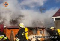 На Кіровоградщині за добу загасили п’ять пожеж