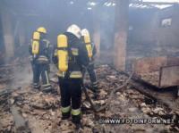На Кіровоградщині у житловому секторі.загасили дві пожежі