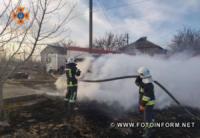 На Кіровоградщині у житловому секторі.загасили три пожежі
