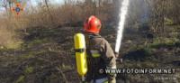 Вогнеборці кіровоградського гарнізону двічі залучались на гасіння пожеж в екосистемі