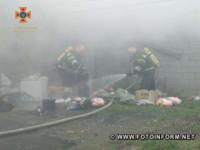 На Кіровоградщині за добу сталося дві пожежі