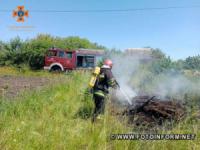 На Кіровоградщині загасили п`ять пожеж