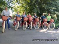 На Кіровоградщині для соціальних робітників закупили велосипеди
