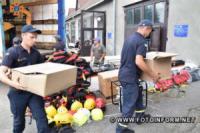 На Кіровоградщині рятувальники отримали гуманітарний вантаж від західних країн-партнерів