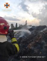 На Кіровоградщині вогнеборцями ліквідовано вісім пожеж